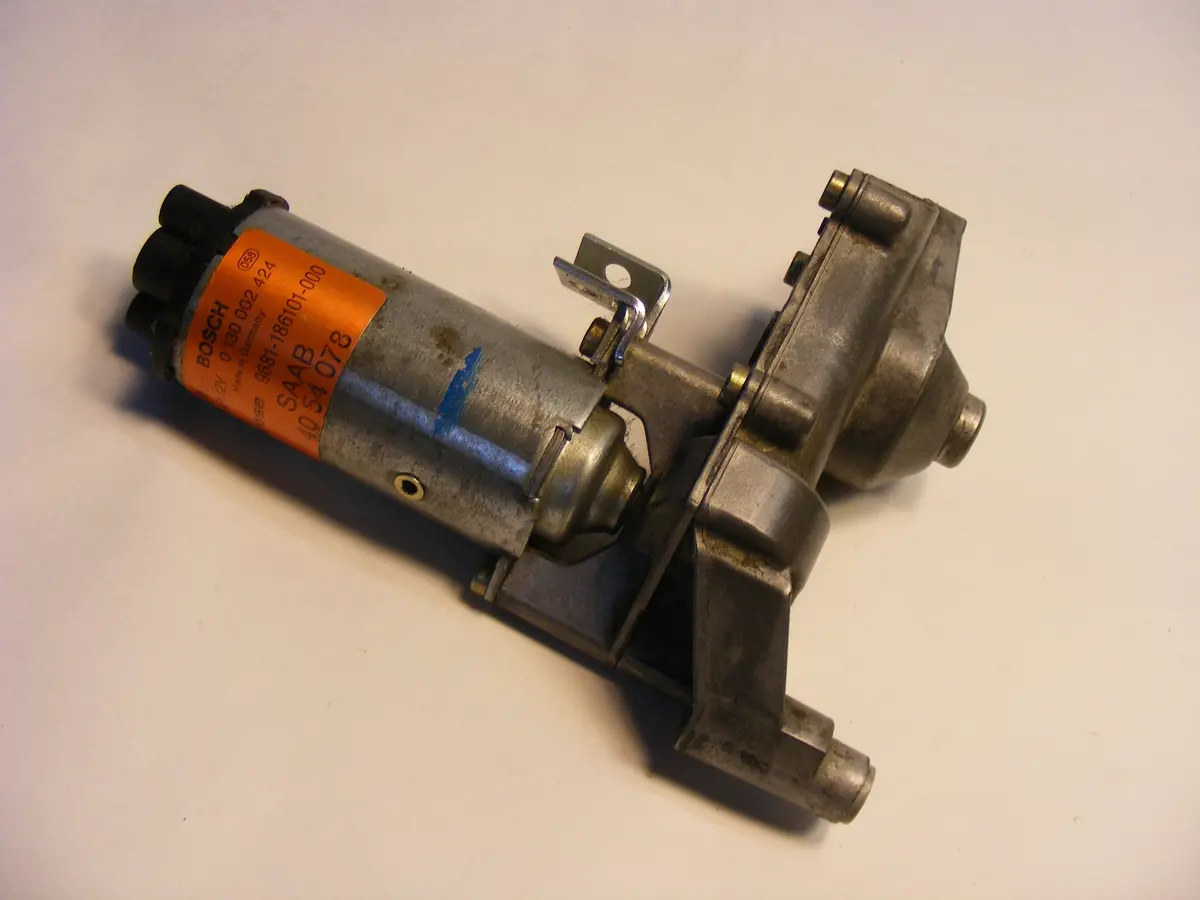 Saab 900 / 9000 Classic Power Seat Motor And Gear Assembly 4054078 9695321 4110987 1