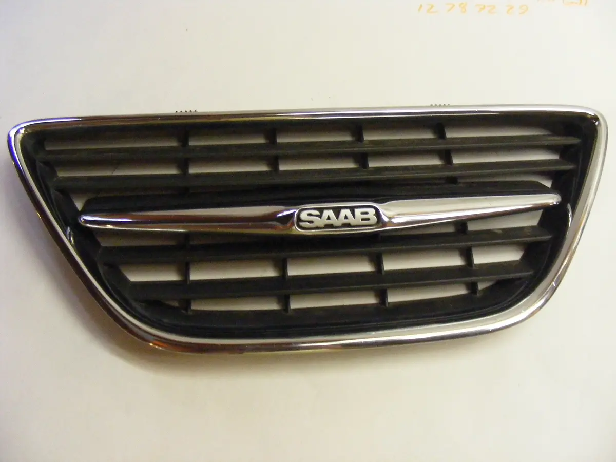 Saab 9-5 Chrome Center Grill 02 03 04 05 5142823 5142856 5289681 Sedan Wagon Aero 1