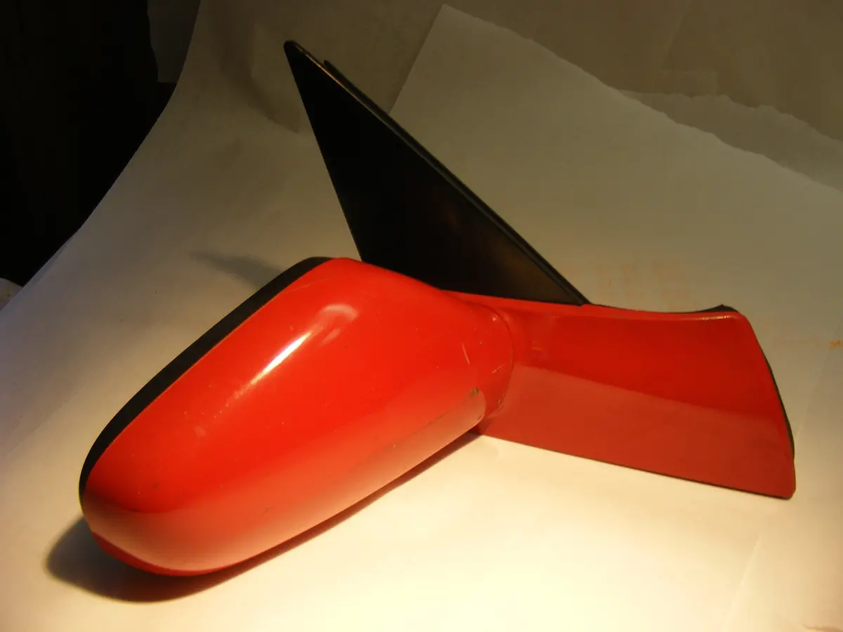 Saab 9-5 Laser Red Rh Passenger Side Power Heated Side Mirror 99 00 01 02 1