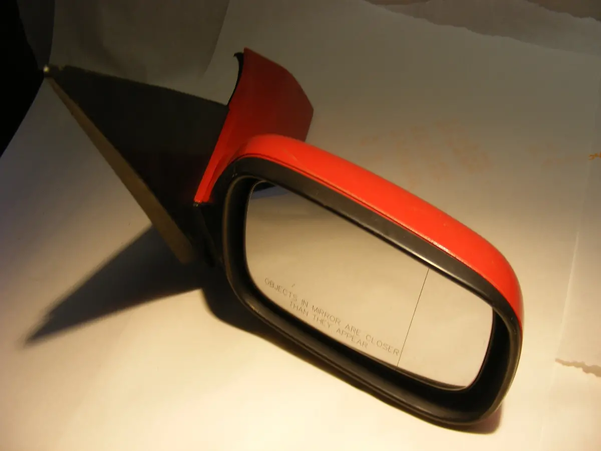 Saab 9-5 Laser Red Rh Passenger Side Power Heated Side Mirror 99 00 01 02 2