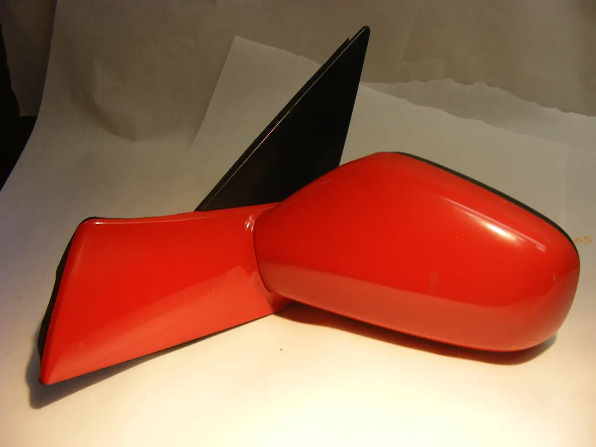 Saab 9-5 Laser Red Lh Driver Side Power Heated Side Mirror 99 00 01 02 1