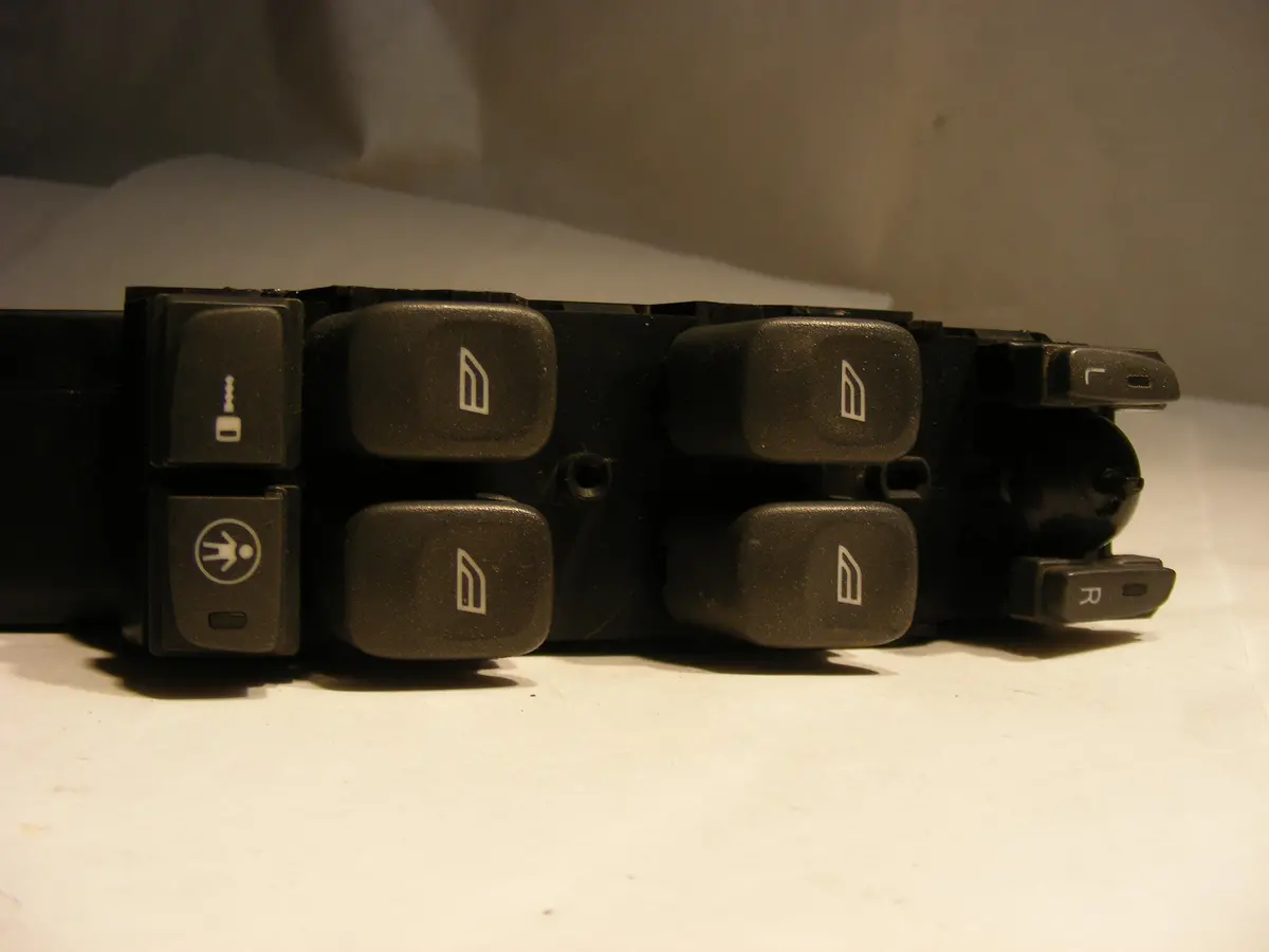 Volvo S80 9496385 Master Power Window Switch Mirror Button 99 00 01 02 03 Alps 1
