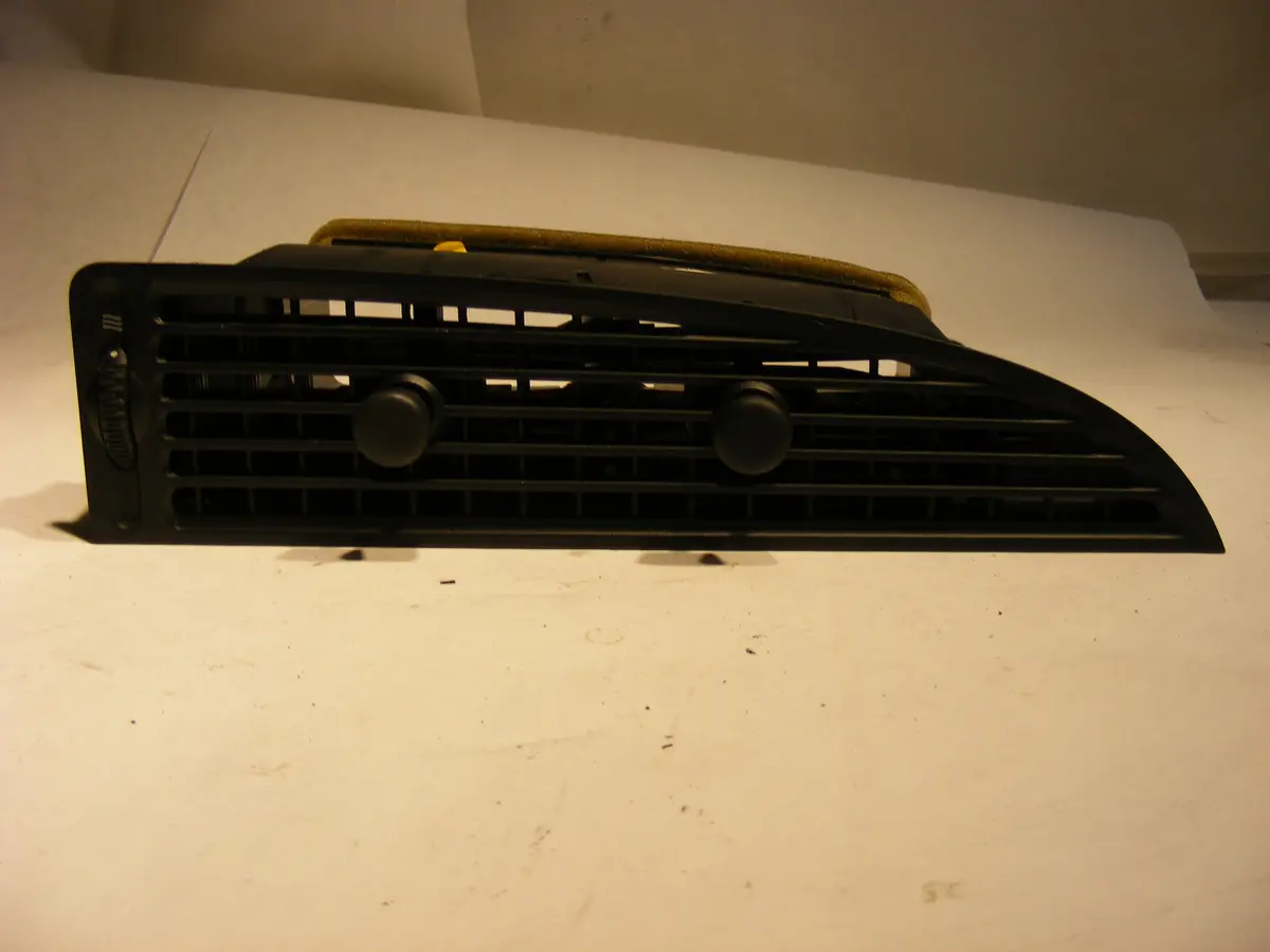 Saab 9-3 Sport Sedan / Wagon 03-11 A/C Center Dash Vent Outlet Panel, Black 12786858 1