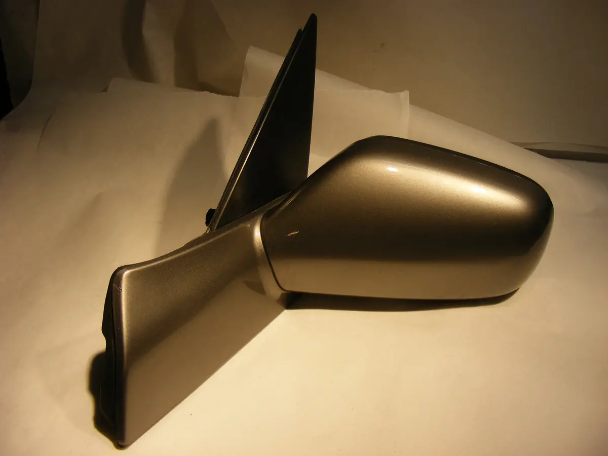 Saab 9-5 Steel Gray Lh Power Heated Driver Side Mirror 99 00 01 02 82342802 4643748 4607669 1