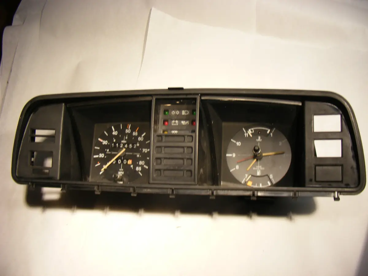 Vw Volkswagen Vanagon Diesel Instrument Gauge Cluster Assembly 1982 1