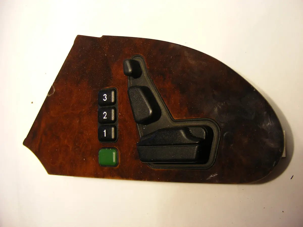 Mercedes W140 Driver Left Seat Switch Memory Burlwood S420 300Sd S600 S500 Cl600  140 820 05 10 / 03 4610 00 1