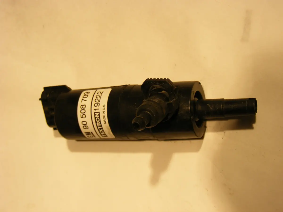 Saab 9-5 9-3 Washer Fluid Pump Windshield Squirters 90508709 Textron 90 508 709 19222 1