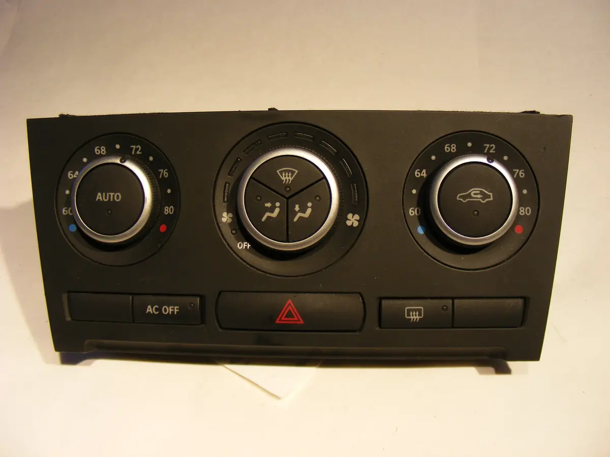 Saab 9-3 Acc Heater Climate Control Panel Display 2007 2008 2009 2010 2011 Acc No Heated Seats 12772893 1