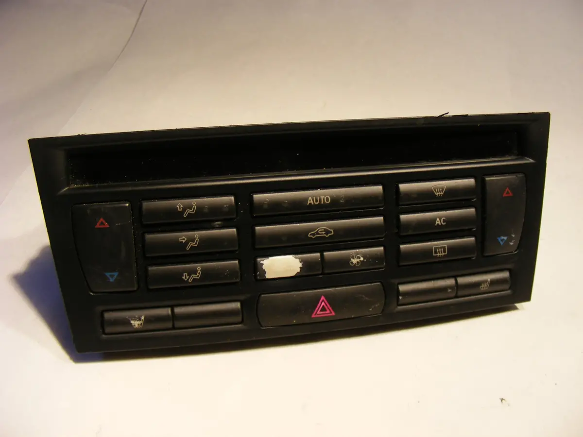 Saab 9-3 Acc Heater Climate Control Panel Display 2003 2004 2005 2006 Acc With Heated Seats 12803222 12801688 12798058 1
