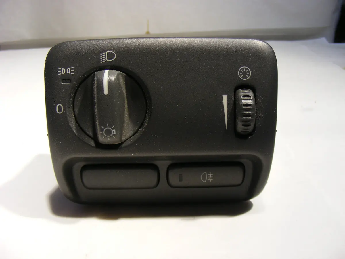 Volvo S80 S-80 Headlight & Dimmer Switch 9459983 99 00 01 02 03 Alps 1
