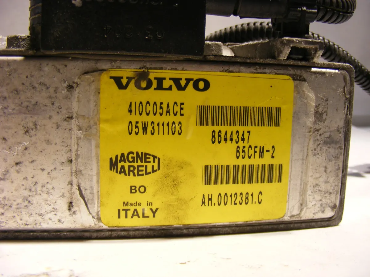 99 00 01 02 Volvo S60 S70 S80 Turbo Electronic Throttle Body 8644347 Yellow Label Magneti Marelli 1