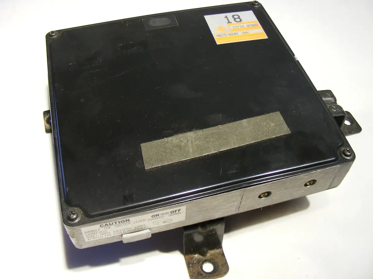 1988 Nissan Pickup Truck Engine Ecu Ecm Computer Mecs G340 / 23710 07G60 88 Truck Manual Trans Fed Emission D21-Z24i (4Wd) 1