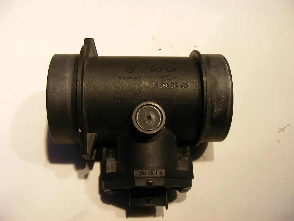 Saab 900 V6 Original Bosch Mass Air Flow Sensor Meter 0280217120 96 97 98 B258-I 1