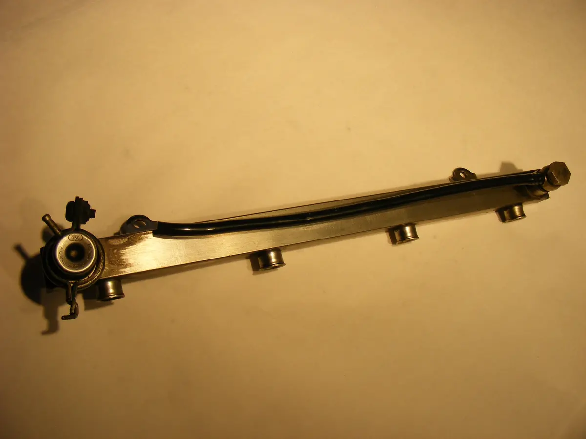 Saab 9000 Boxed Stainless Steel Fuel Rail / W 3.0 Bar Fuel Pressure Regulator Spg Classic Rare 9171596 9137035 Trionic T5 1