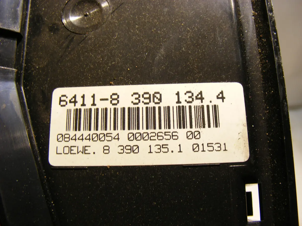 Bmw Blower Fan Motor Resistor / Climate Control Control Unit E34 525I 530I 540I Climate / Body Control Module Relay 641183901344 1
