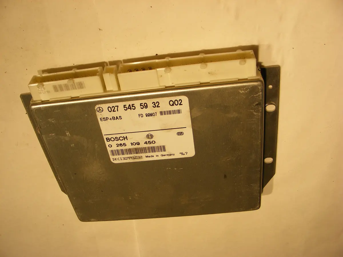 99-00 Mercedes 0275455932 0265109450 C280 C230 Clk430 Clk320 Abs Esp Bas Ecu Control Unit Module 1