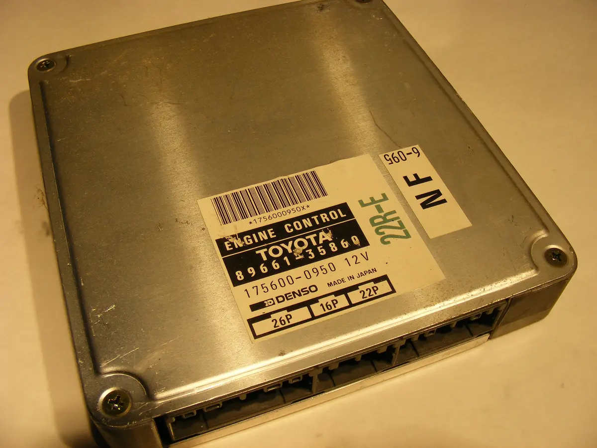 92 93 94 95 89661 35860 Toyota Pickup Truck 22Re 4 Cyl Engine Control Unit Computer Ecm Ecu 1