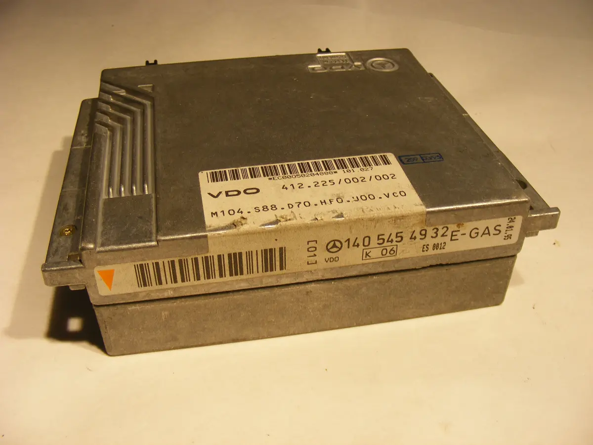 Mercedes W140 1405454932 1405455032 1995 S-Class S320 E-Gas Asr / Throttle Ecu Abs Computer M104 Vdo 1