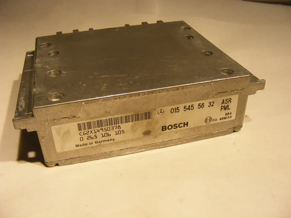 0155455632 0265106105 1995 S320 W140 Mercedes Abs Control Computer Asr Pml Ecm Ecm Bosch Module 1
