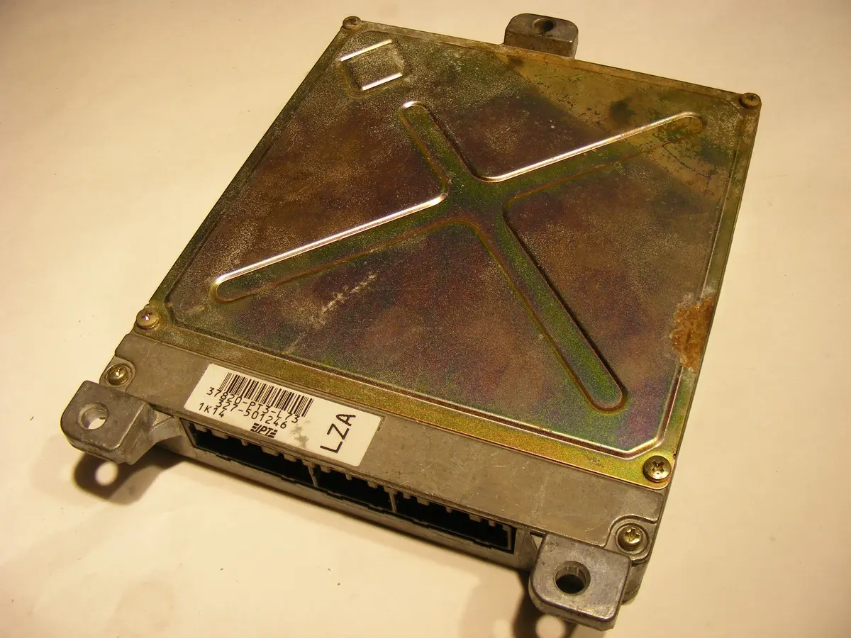 91 Honda 37820 Pt3 L73 Accord Ex 2.2L At Engine Computer Control Module Ecu Ecm 37820-Pt3-L73 1