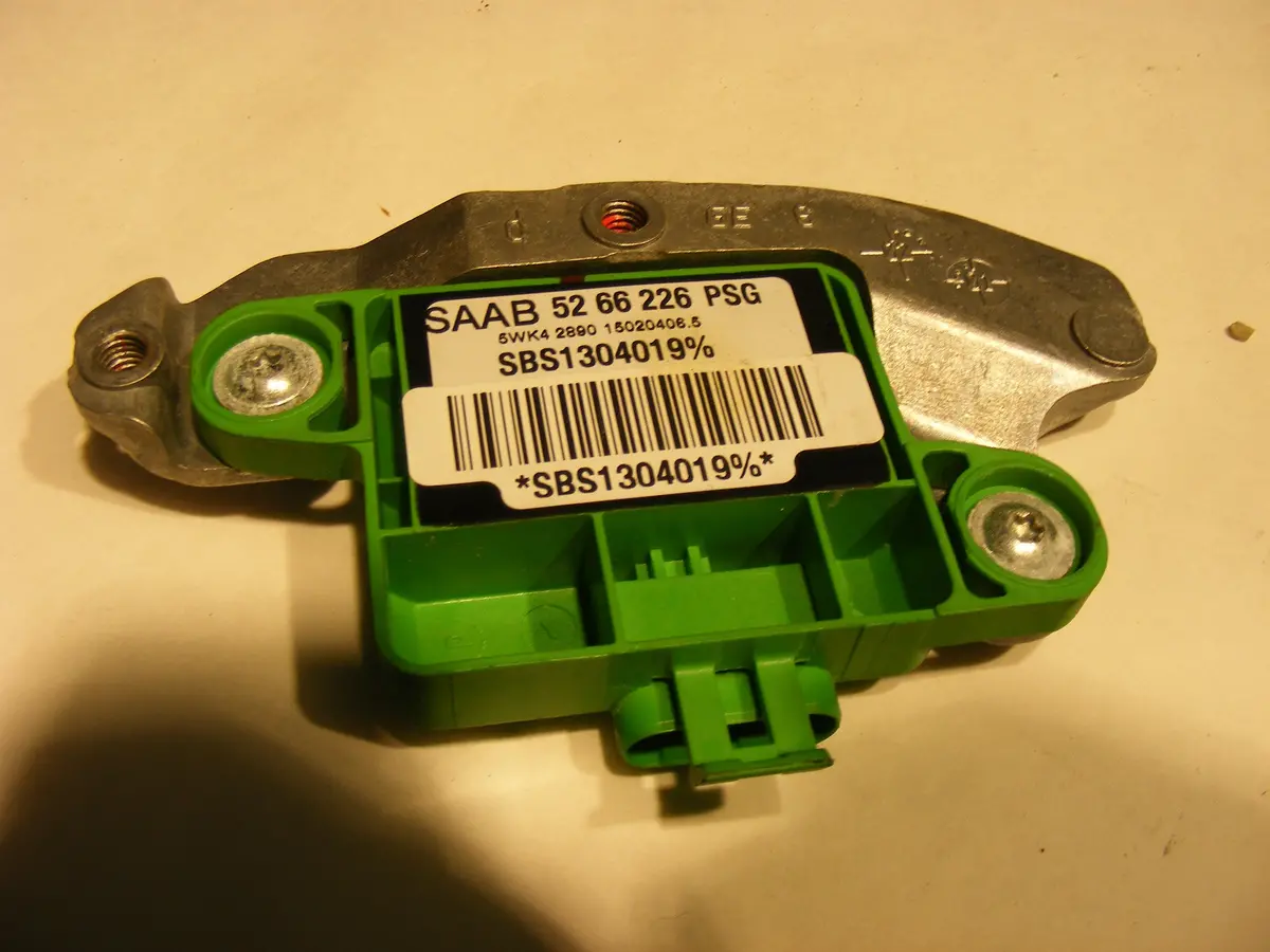 02-05 Saab 9-5 Right Passenger Front Door Air Bag Airbag Crash Sensor 5266226 Side Impact 1