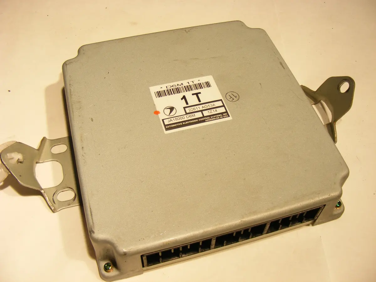 Subaru Legacy Outback Sus Ja18000 D6m 22611 Ag53a 2.5 Liter 02 2002 Ecu Ecm Engine Computer Control Unit 2