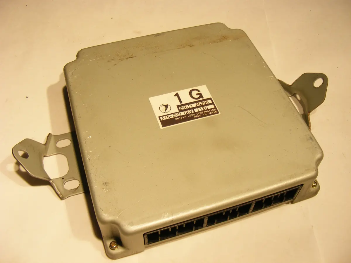 Subaru Forester J18 000 D6v 22611 Ag390 2.5 Liter Mt 02 2002 Ecu Ecm Engine Computer Control Unit 1G 2