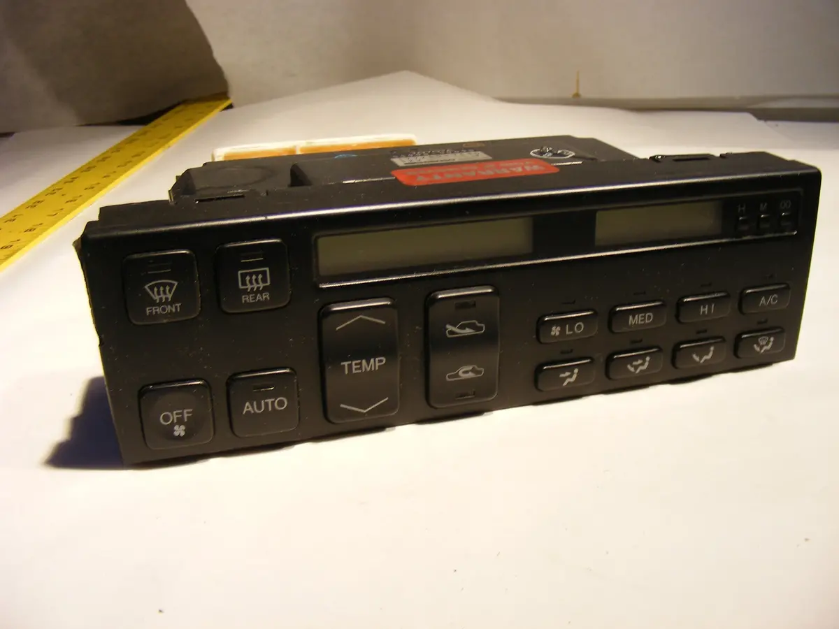 1993-1994 Lexus Ls400 Oem Rebuilt 55900-50090 Digital Ac Heater / Climate Control Panel 1