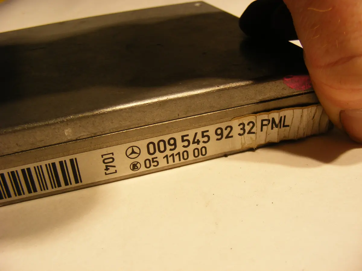 Mercedes Benz W140 S-Class Pml Controller Computer 0095459232 / 05111000 2