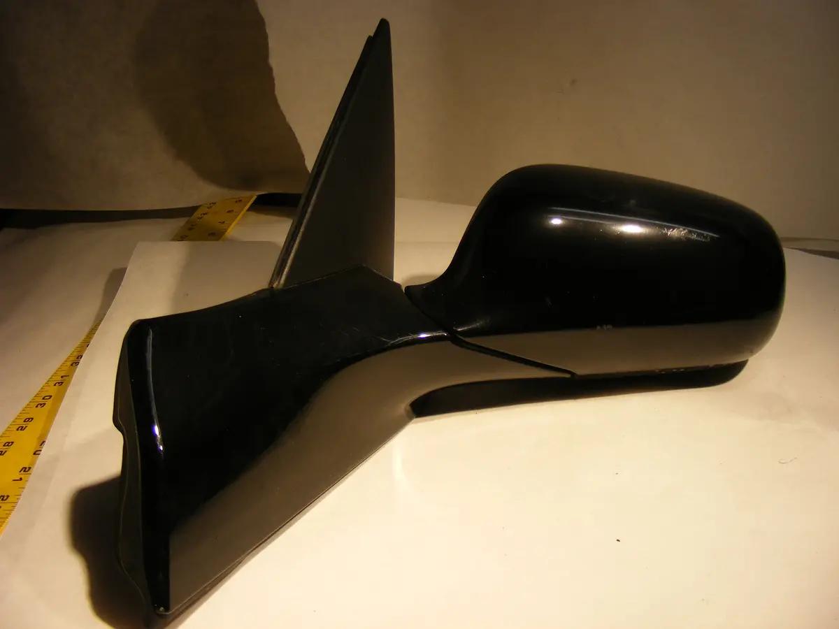 Saab 9-5 Black Lh Power Heated Driver Side Mirror 03 04 05 06 07 08 09 1