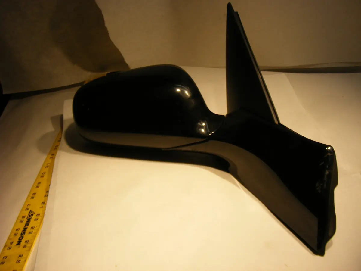Saab 9-5 Black Rh Power Heated Passenger Side Mirror 03 04 05 06 07 08 09 1