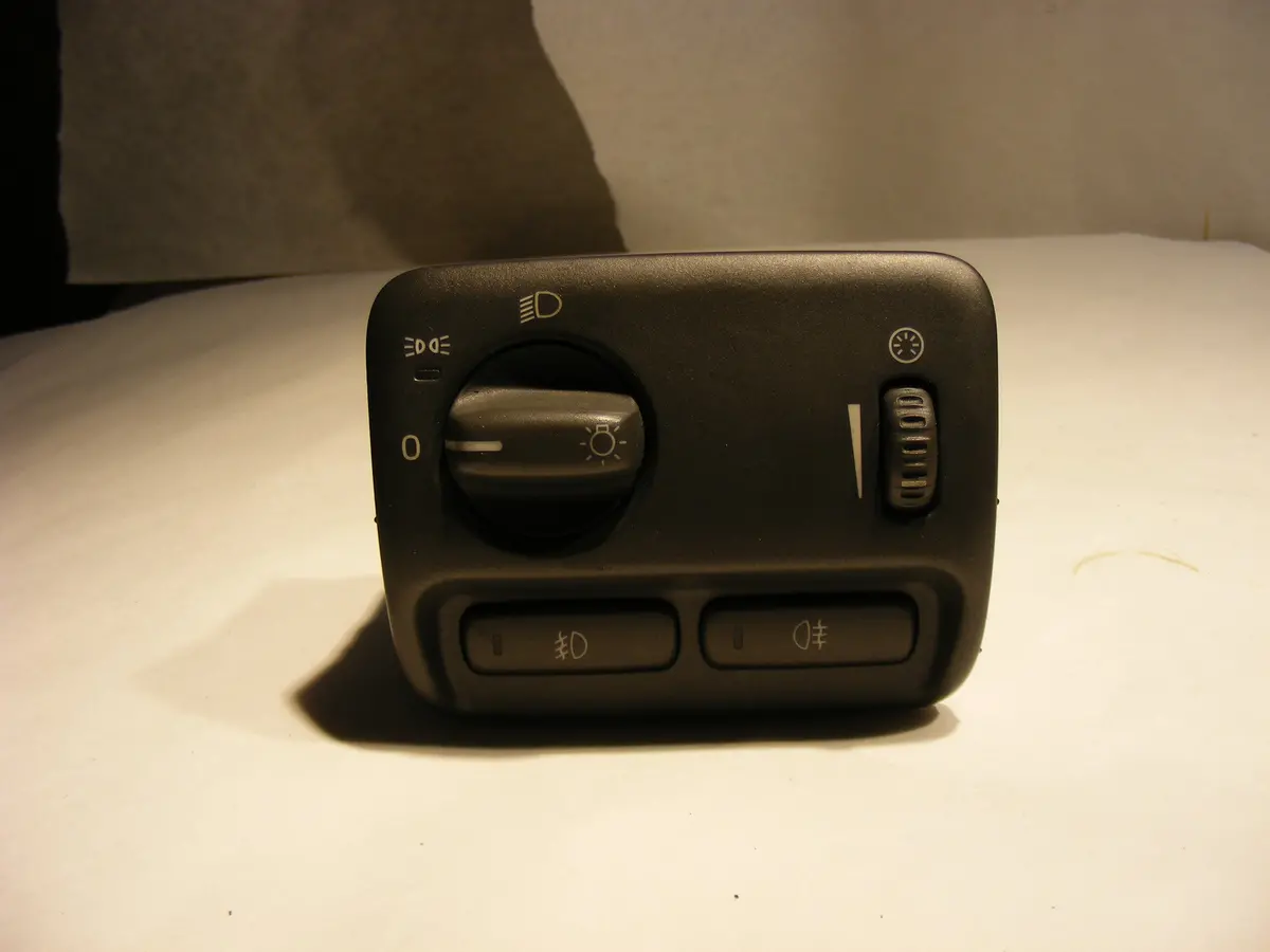 Volvo S80 S-80 Headlight & Dimmer Switch 9459984 99 00 01 02 03 Alps 1