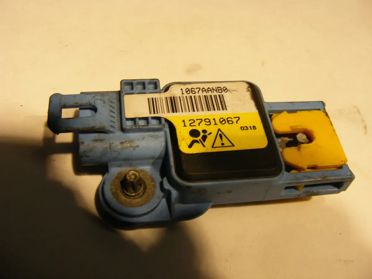 03 Saab 9-3 System Air Bag Crash Impact Sensor 12791067 1
