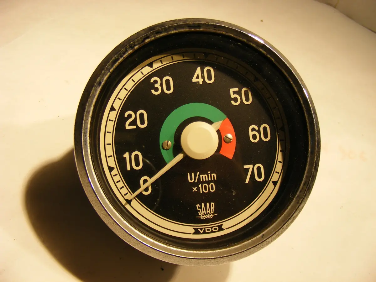 Saab Sonett Tachometer 96  230/8/3 4Zyl / 4Tk 12V/14000Lmp 1