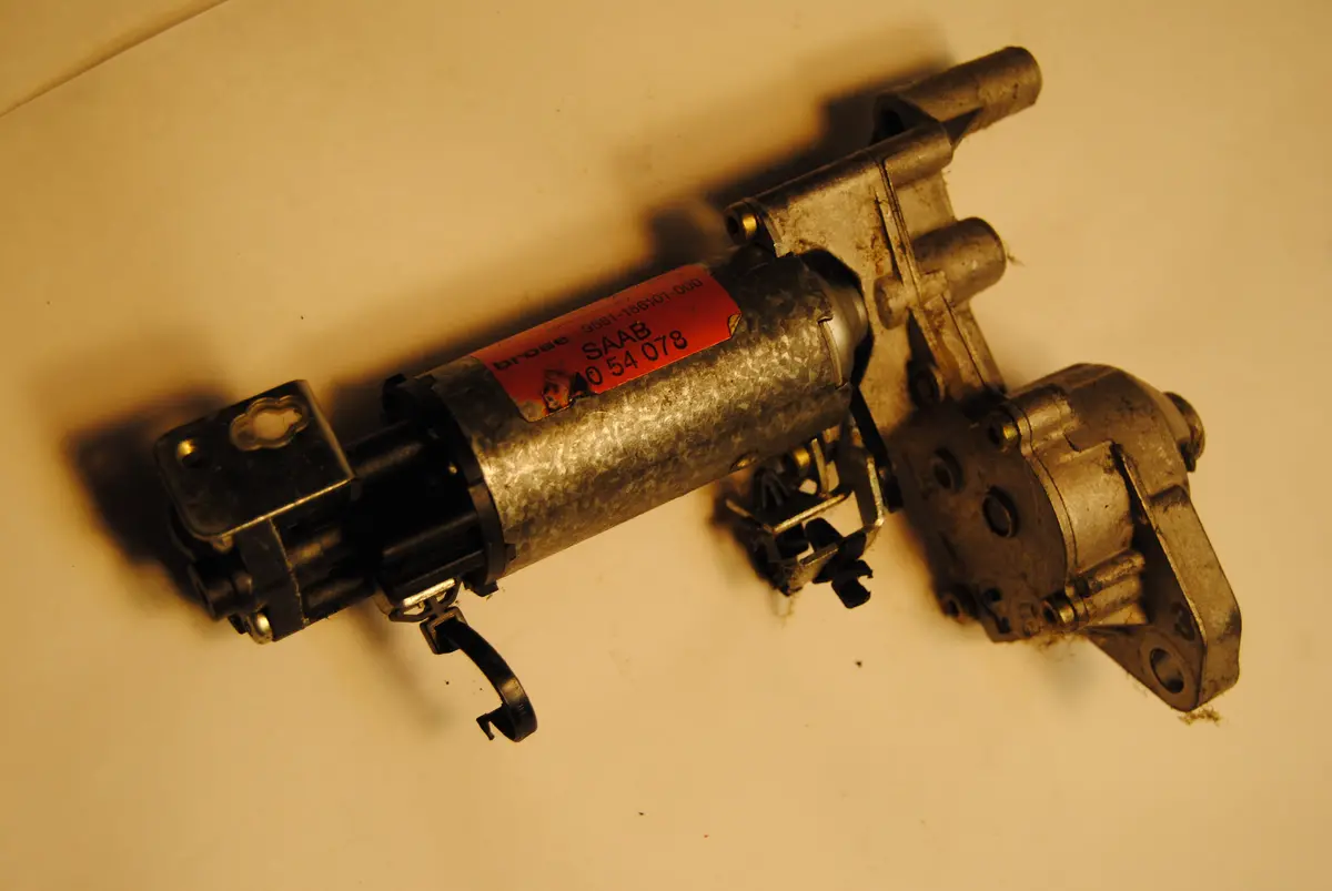 Saab 900 / 9000 Classic Power Seat Motor With Memory And Gear Assembly 4054078 9695321 4110987 4111506 1