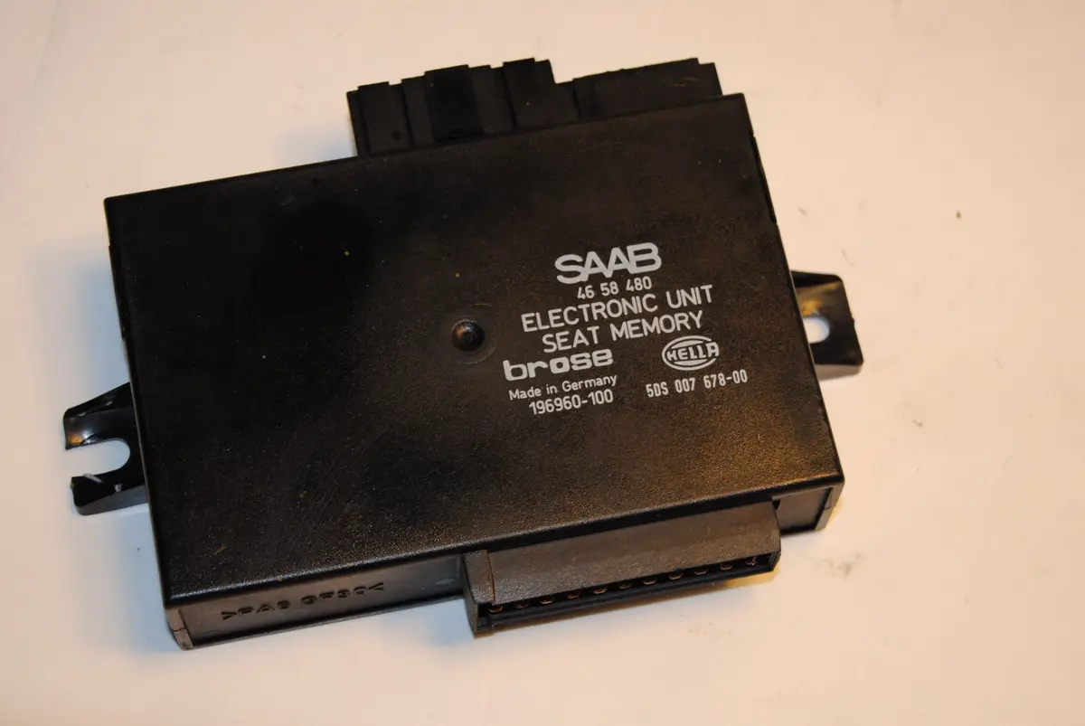 Saab 9-3 9-5 Power Memory Seat Electronic Control Unit Ecu Computer Brose 4658480 5Ds00767800 1