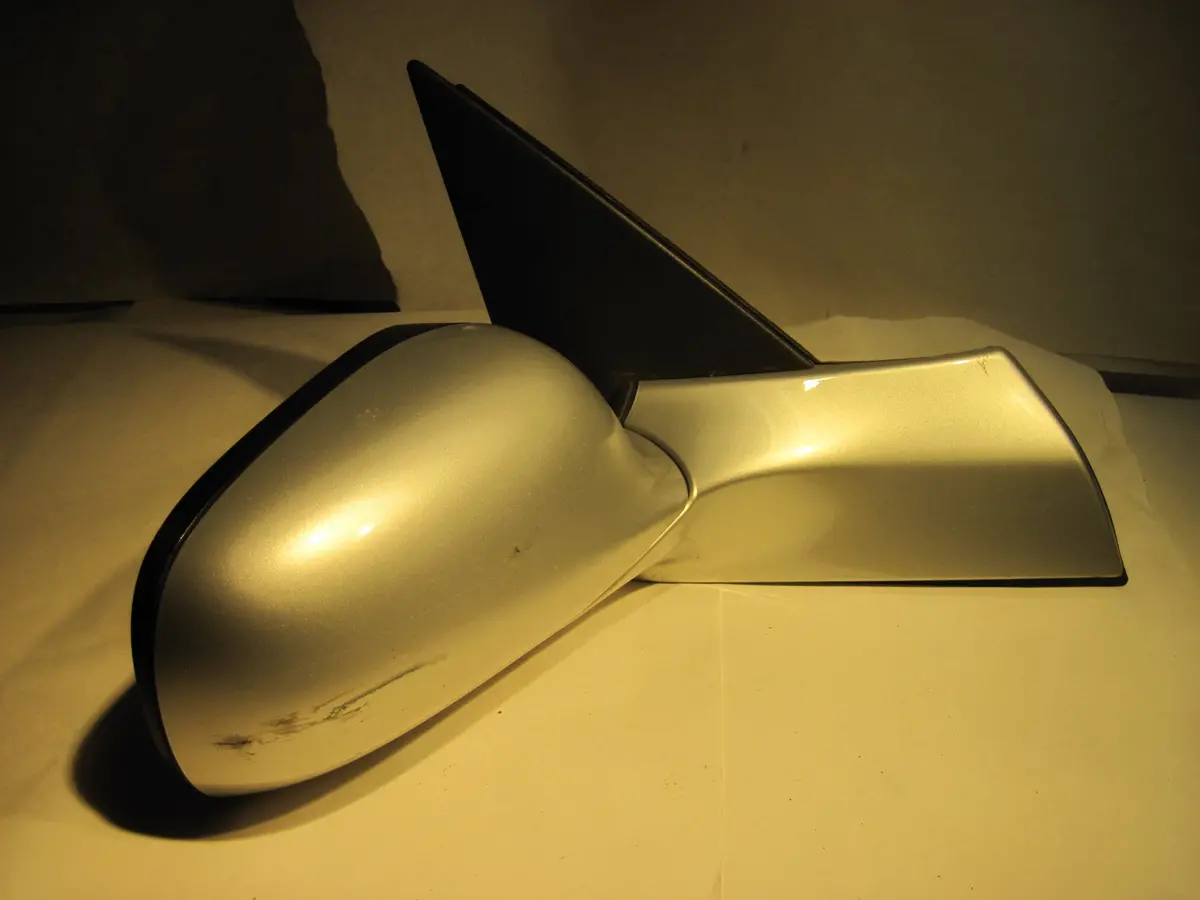 Saab 9-5 Silver Rh Power Heated Auto-Dimming Passenger Side Mirror 03 04 05 06 07 08 09 1