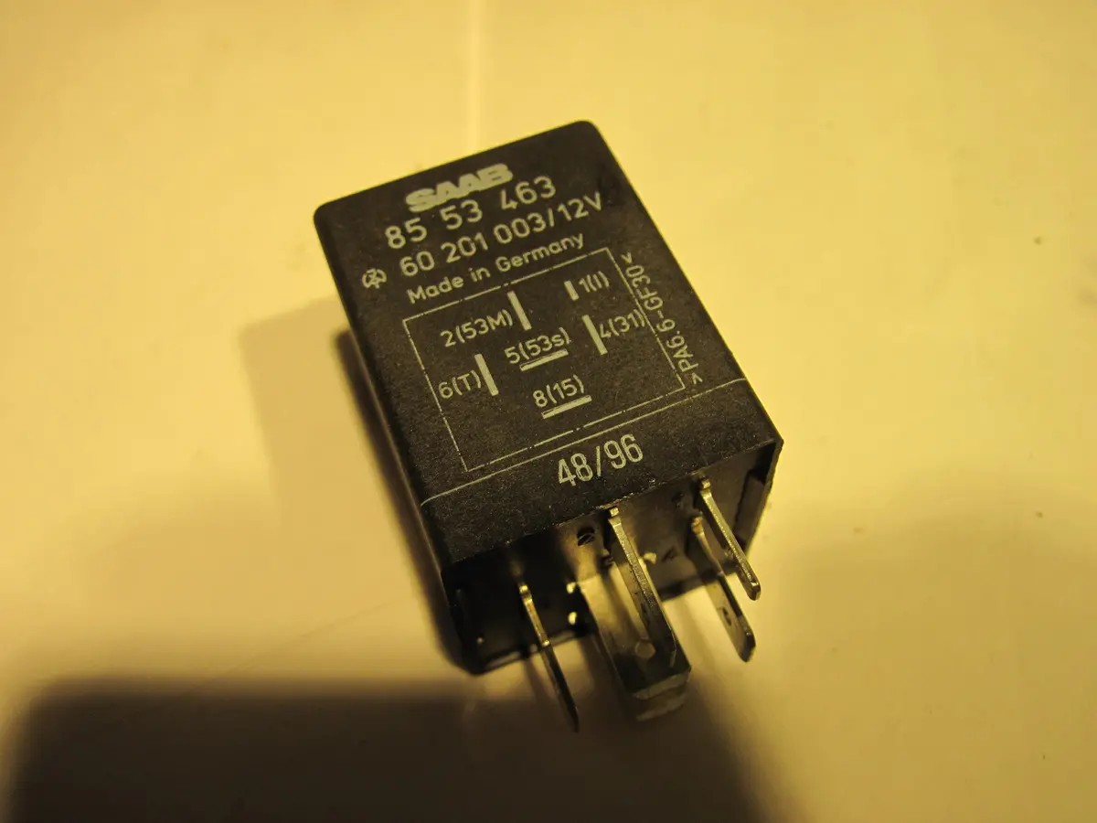 Saab 900 9000 Cs Cse Aero Classic 8553463 60201003 Intermittent Wiper Timer Relay Module 1