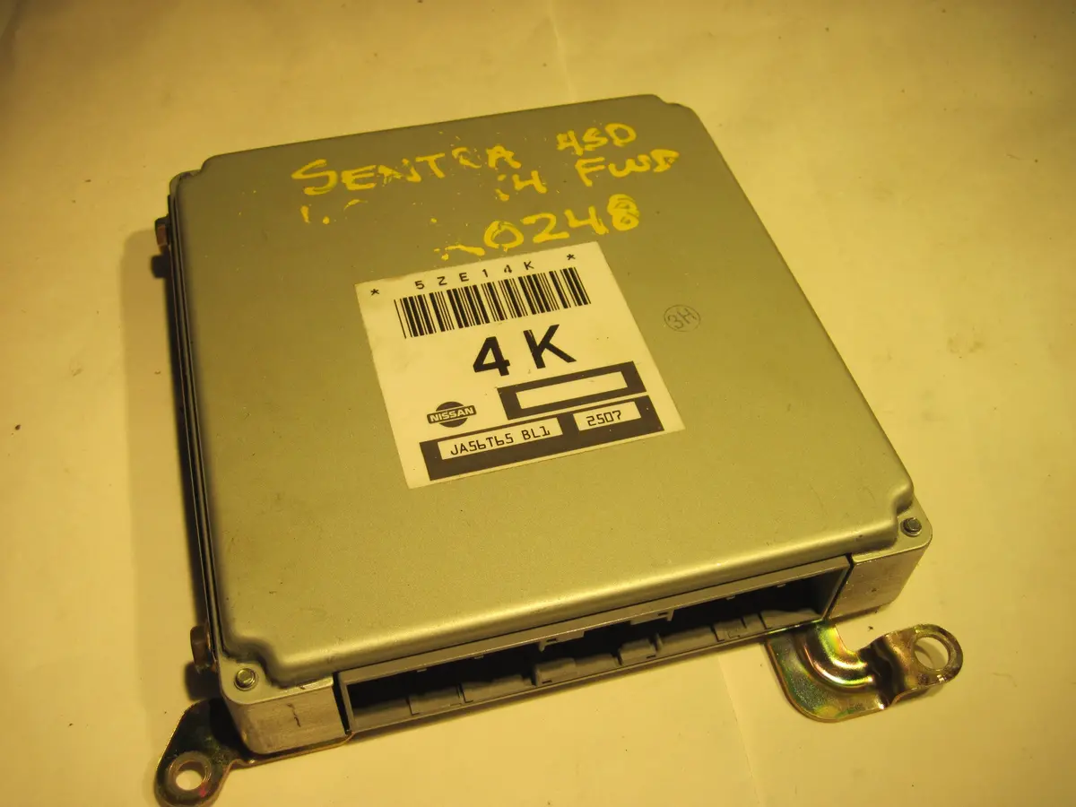 00 01 02 Sentra Gxe Xe 1.8L Ecu Ecm Ja56t65bl1 4K 5Ze14k Engine Computer At 1