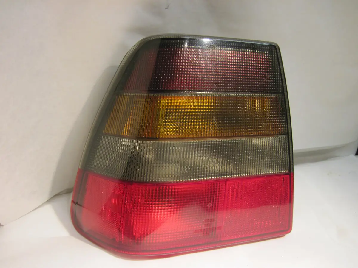 Saab 9000 Tail Light Lamp Lh Driver Side 4 Door Cd Cde 9123076 90 91 92 93 94 (Trunk Models Only) Tinted Grey 1