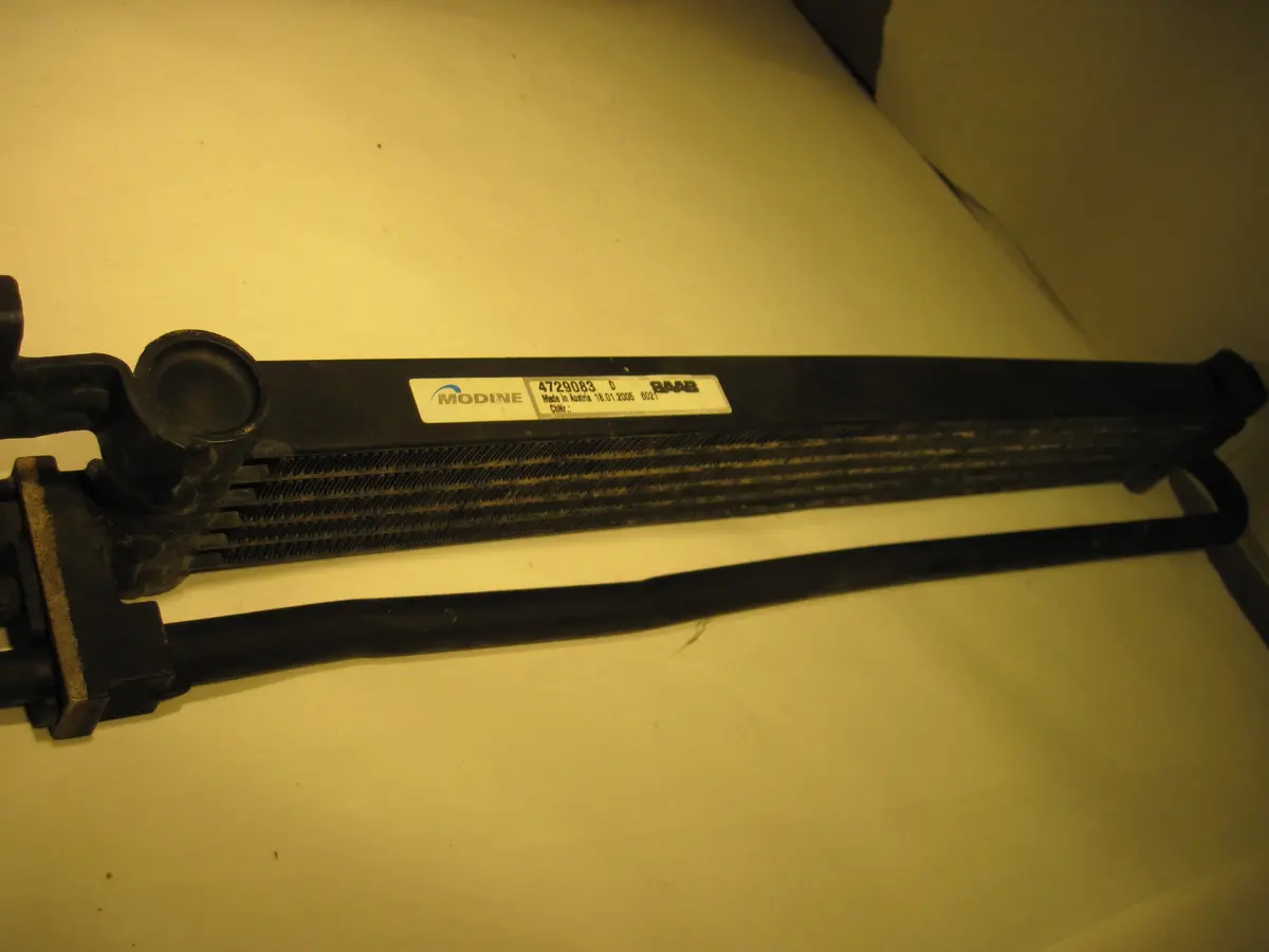 Saab 9-3 Turbo Oil Cooler And Lines 4729083 4729000 4729018 99 00 01 02 03 Modine 1