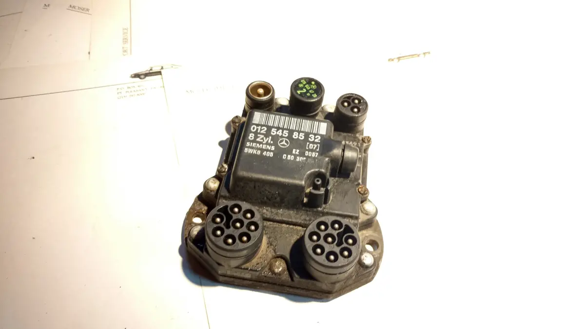 Mercedes W140 S500 R129 500Sl Sl Ignition Control Module 0125458532 Ezl 1