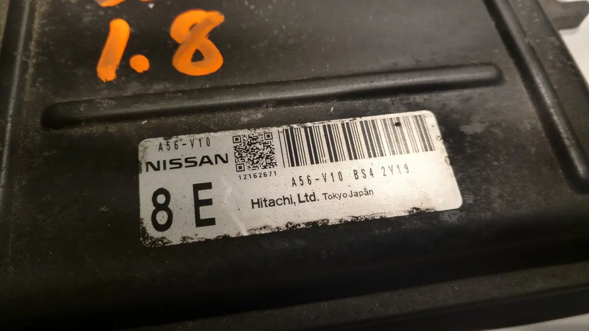 2003 Nissan Sentra Engine Computer 8E Ecu Ecm 1.8L A/T A56-V10 Bs4 / A56v10bs4 03 Hitachi 1