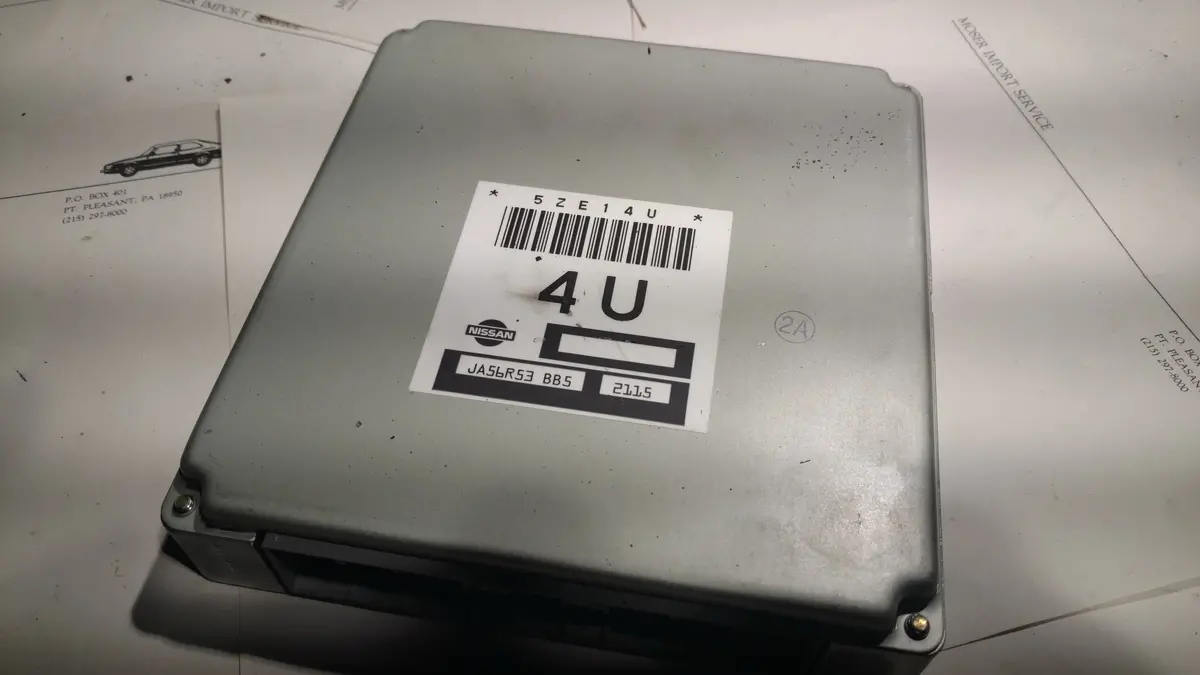 00 01 02 Nissan Sentra Engine Computer Ecu Ecm 1.8L 5Ze14u Ja56r53bb5 4U 1