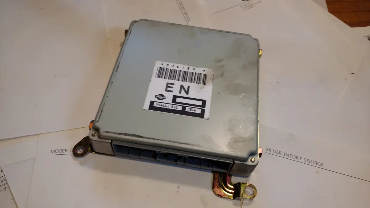 02 Nissan Sentra 1.8L Engine Computer Module Ecu Ecu Ja56l65 B41 Control Unit En 1