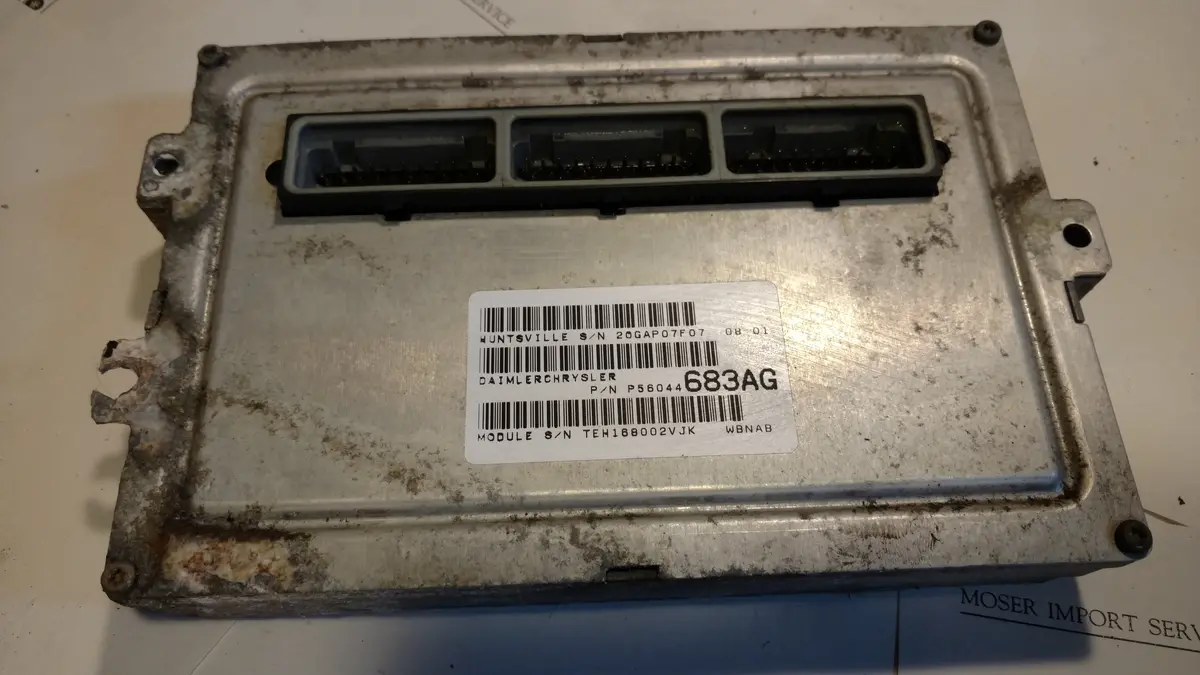 Jeep Grand Cherokee Wj 99 1999 56044683Ag Engine Computer Module 4.7 Ecm 56044683 1