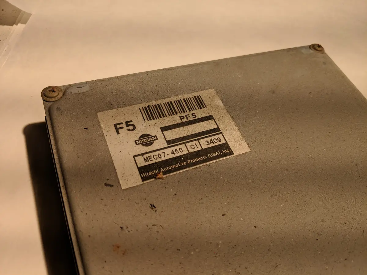 2003 Nissan Frontier Xterra Engine Control Unit Ecu Ecm Mec07 450 C1 Module F5 1