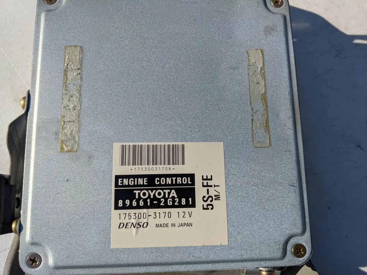 98 99 Toyota Celica Gt Mt Engine Control Unit Computer Engine Ecu Ecm 89661 2G281 1