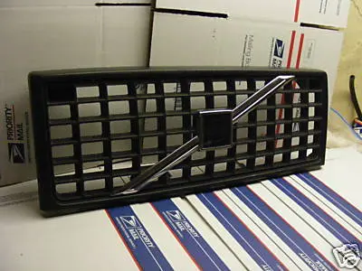 Volvo 740 760 Turbo Black Egg Crate Grille 1983-1989 1