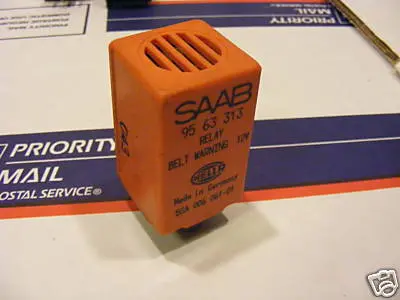 Saab 9000 / 900 Turbo Spg Seat Belt Chimer Chime Relay 95 63 313 1
